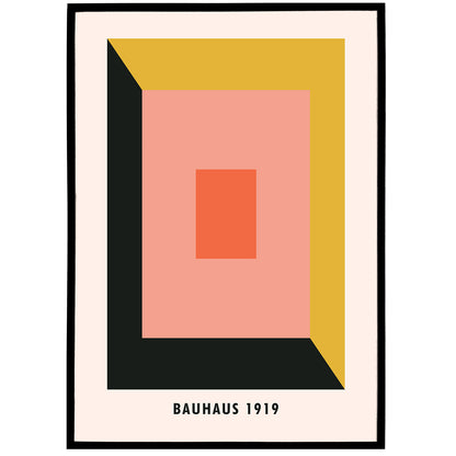 Minimalist Bauhaus Poster