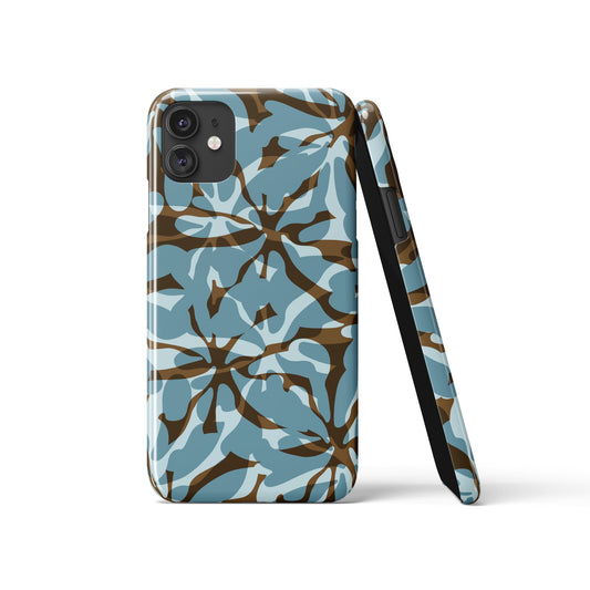 Blue Pattern iPhone Case