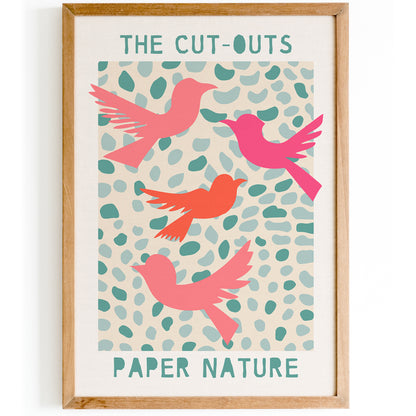 The Cut Outs Birds Poster