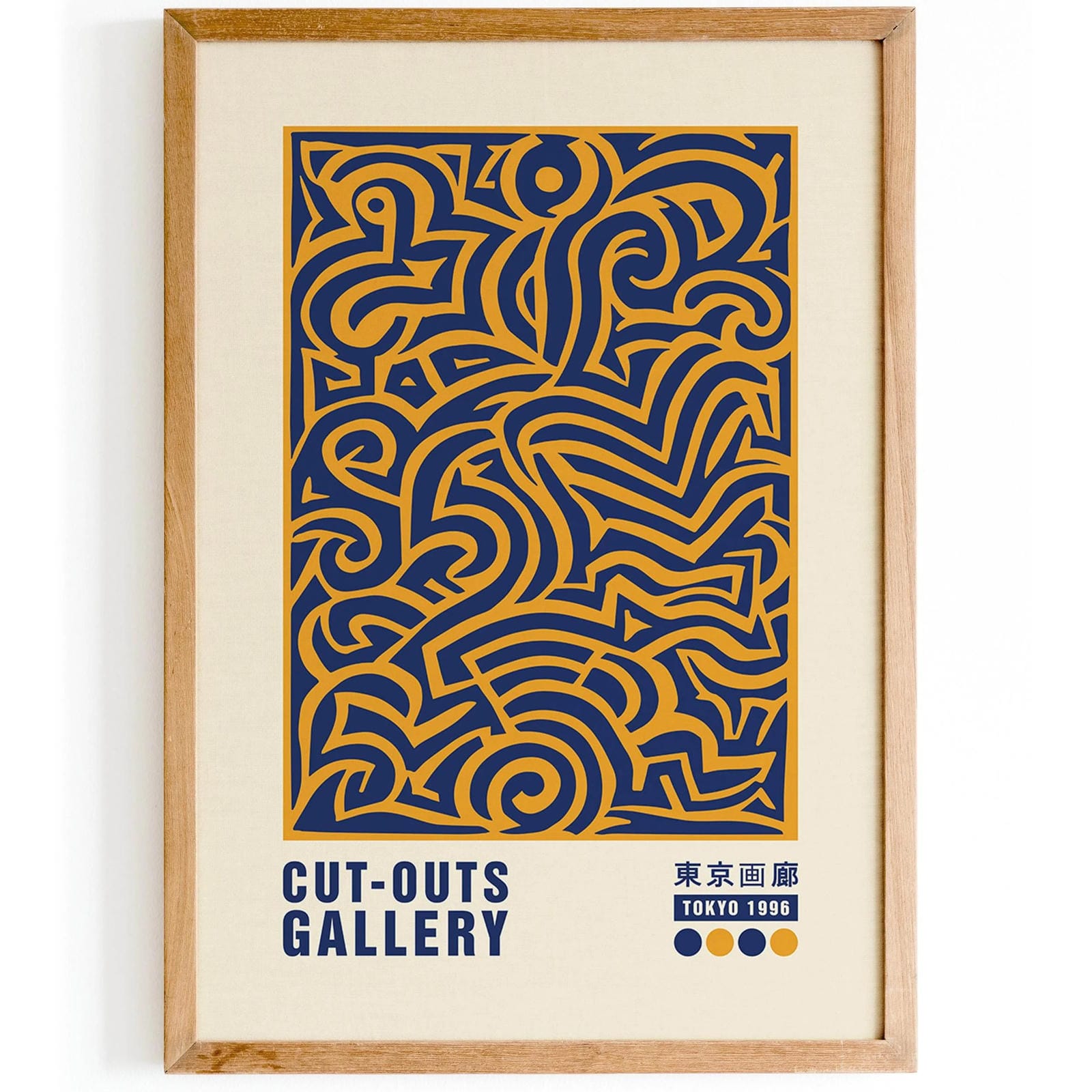 Abstract Cut Outs Poster – HypeSheriff Europe