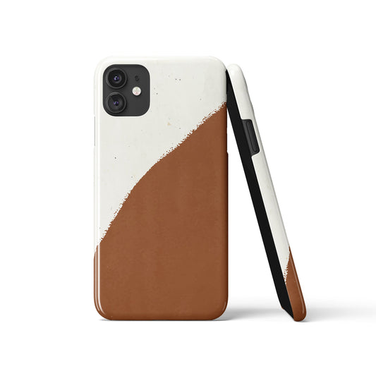 Boho Minimalist Rustic iPhone Case