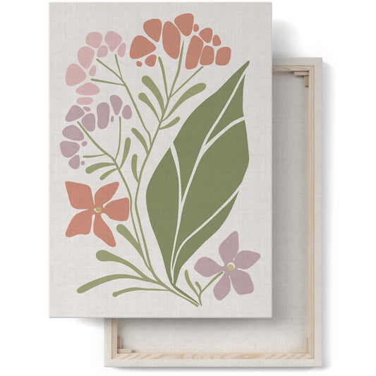 Farmhouse Floral Canvas Print