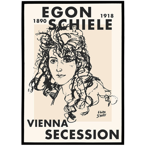 E. Schiele No.1 Poster