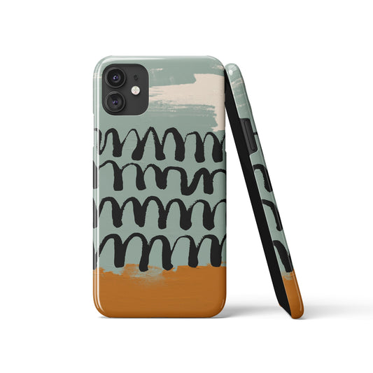 Abstract Painted Art iPhone Case