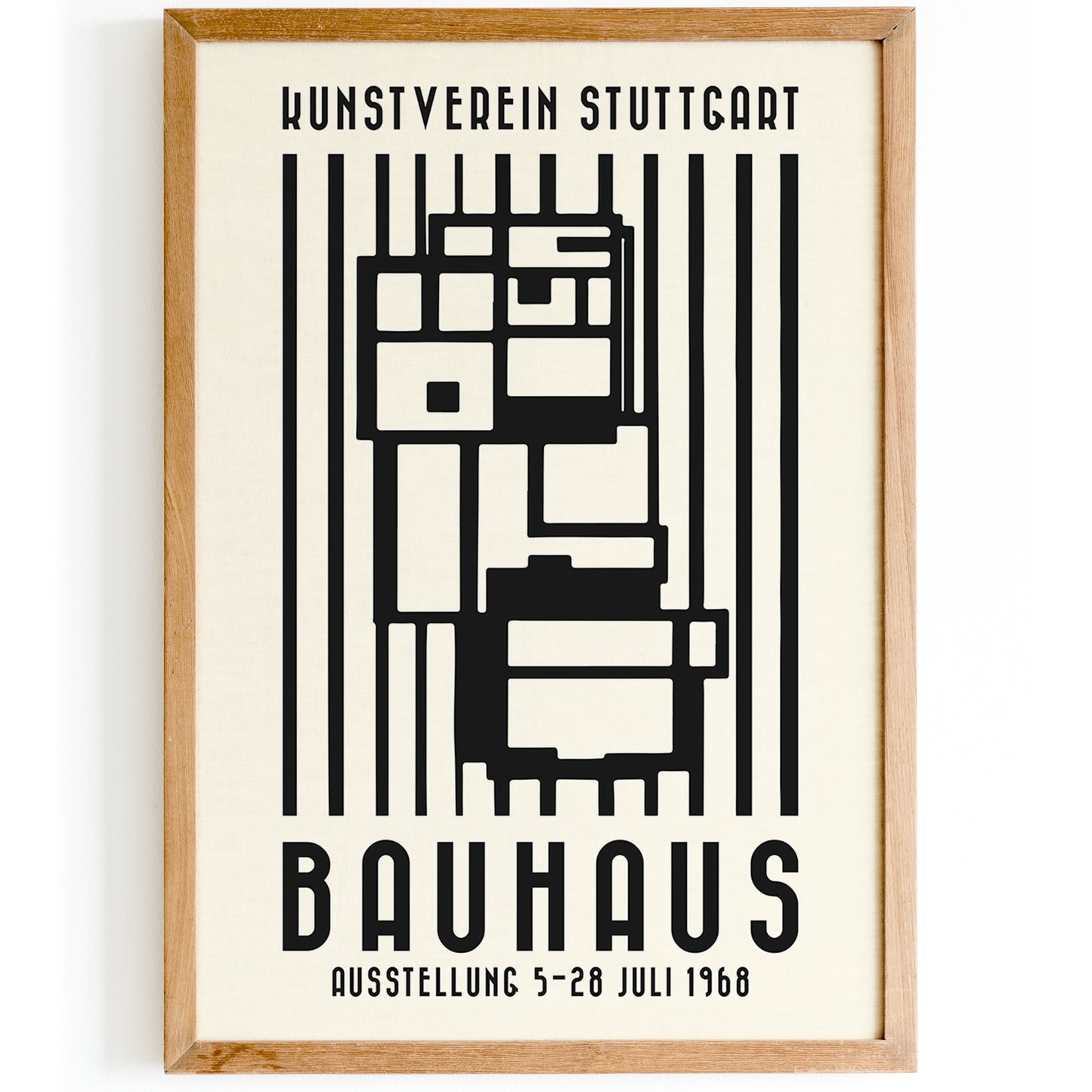 Bauhaus Stuttgart 1968 Poster