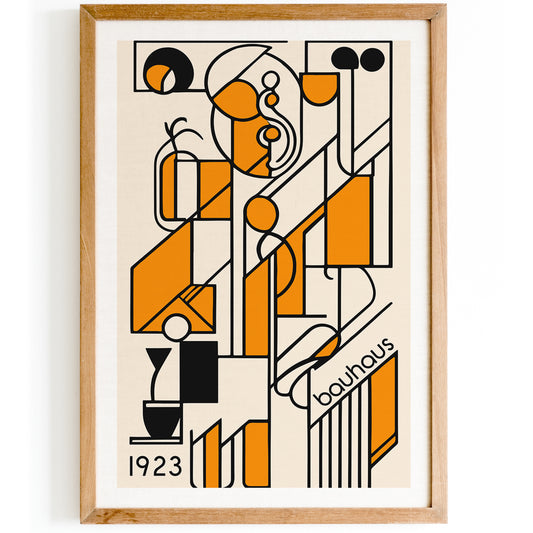 Modern Bauhaus 1923 Poster