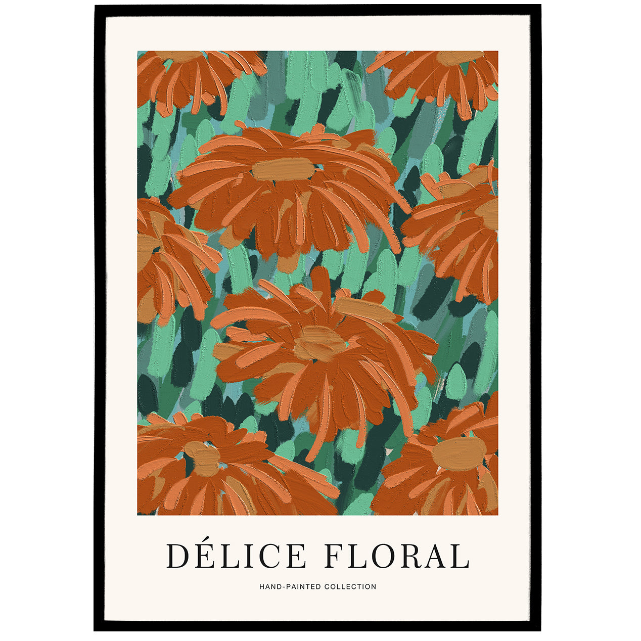 Painting Artwork Délice Floral Poster