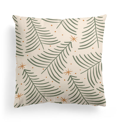 Christmas Tree Pattern Throw Pillow