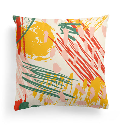 Summer Abstract Pillow
