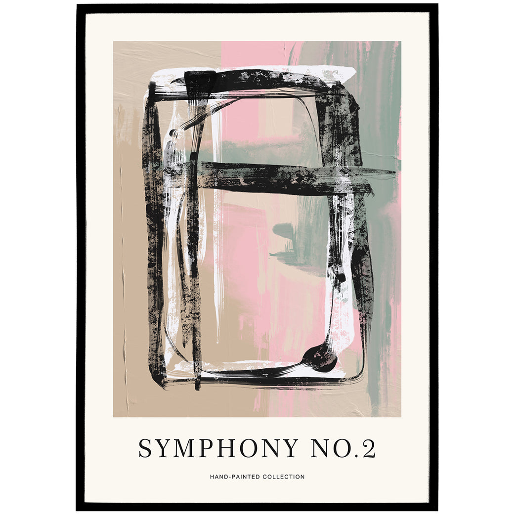 Symphony No.2 Painted Print