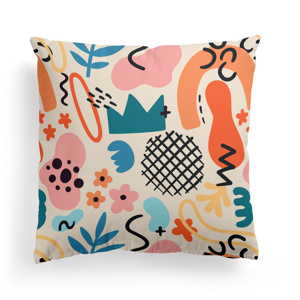 Pillow with Cut Outs Pattern