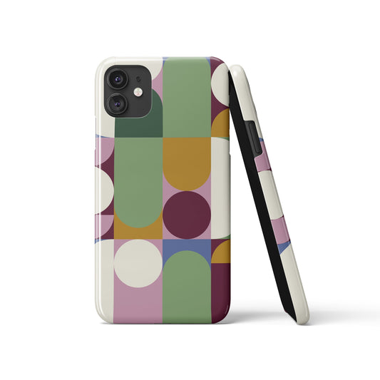 Retro Bauhaus iPhone Case
