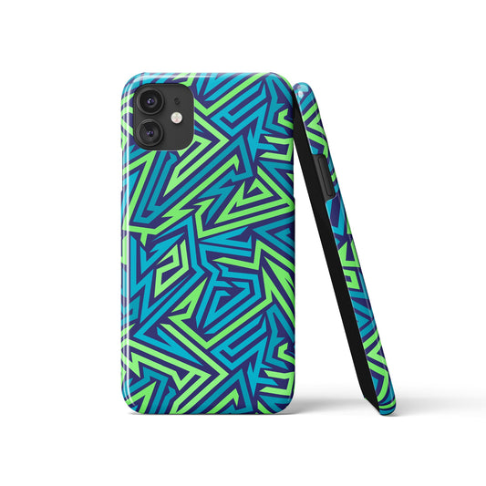 Geometric Man iPhone Case