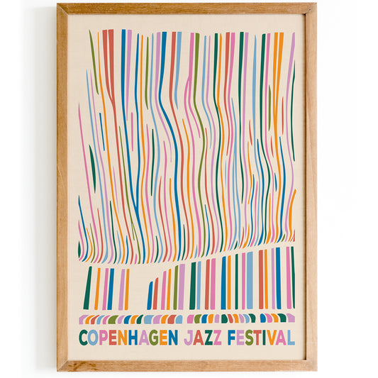 Summer Copenhagen Jazz Fest Poster