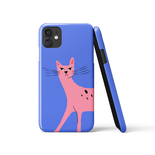 Crazy Cat iPhone Case