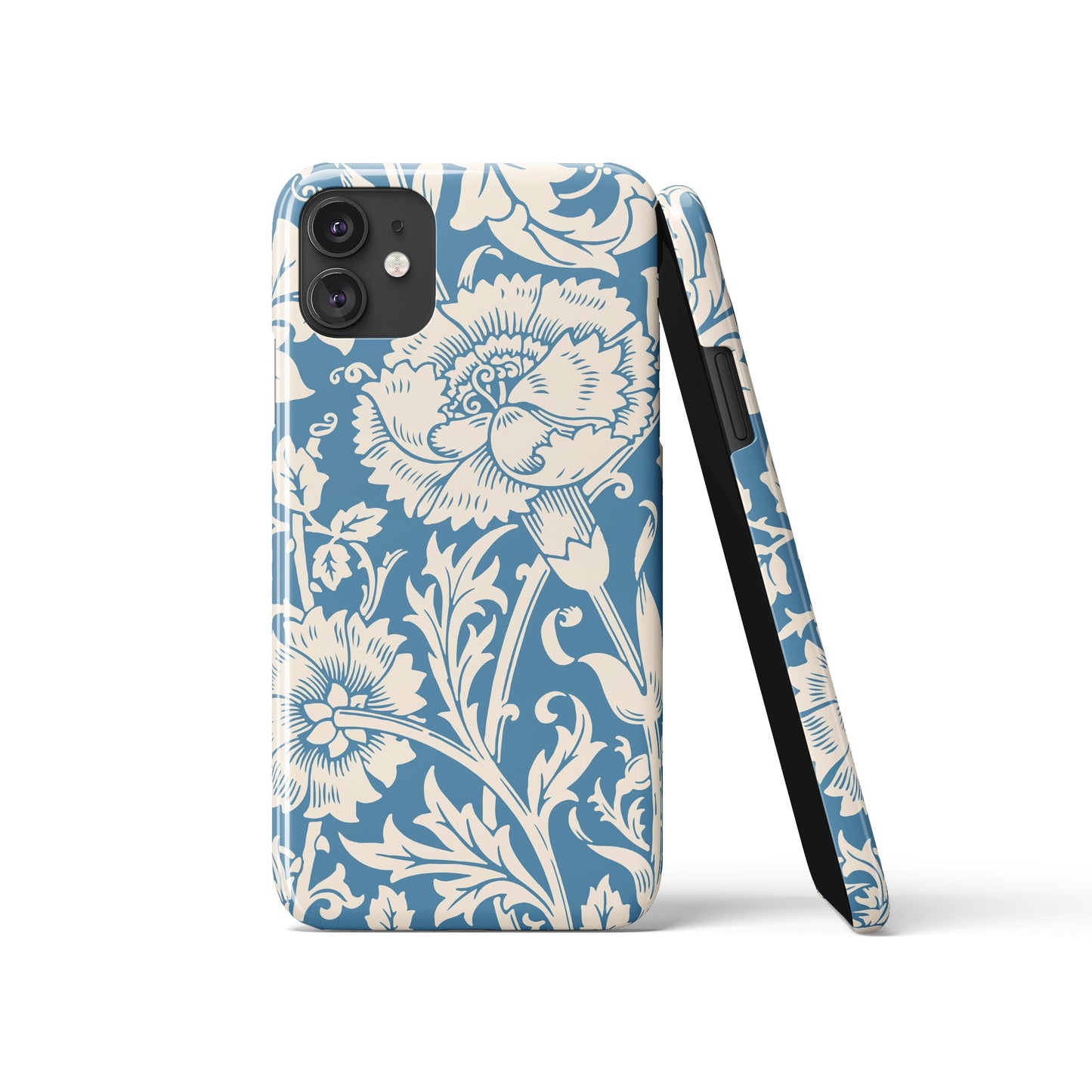 Blue Floral iPhone Case