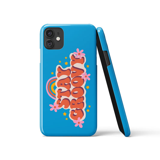Stay Groovy Blue iPhone Case