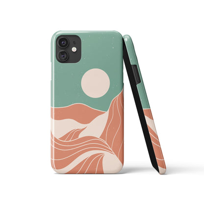 Retro Mountains Travel Lover iPhone Case