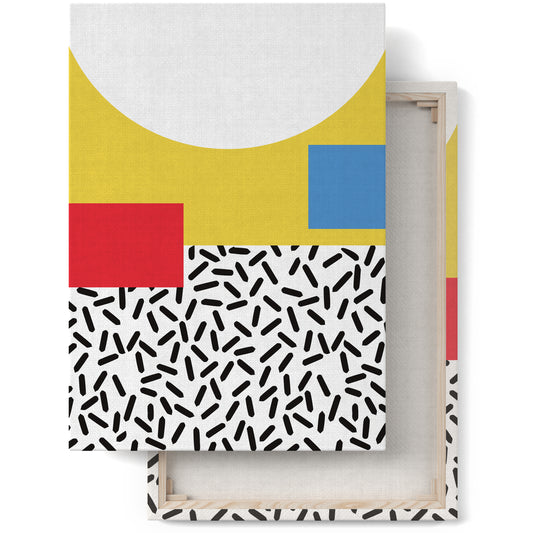 Minimalist Bauhaus Canvas Print