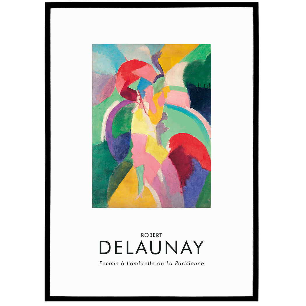 Robert Delaunay, La Parisienne Poster