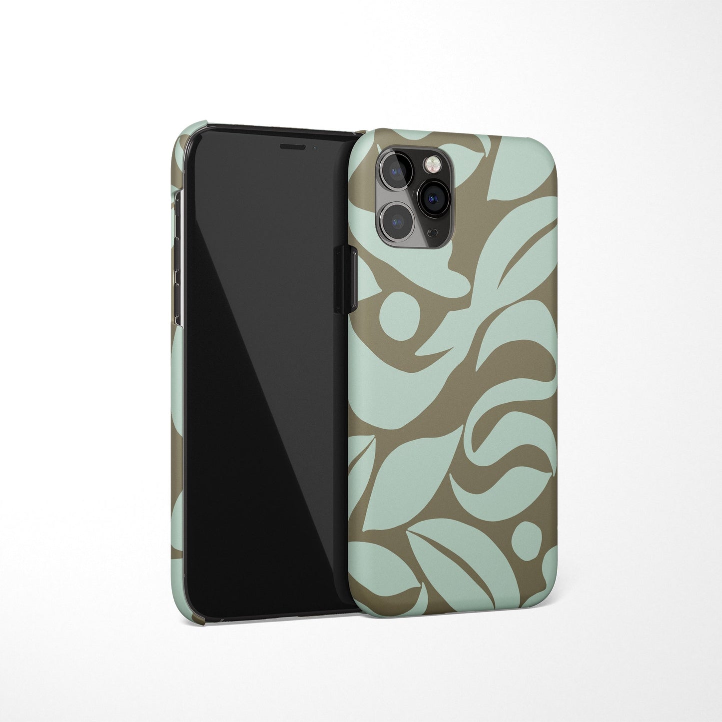 Floral Drawing iPhone Case