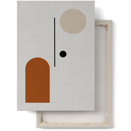 Minimalist Geometric Canvas Print