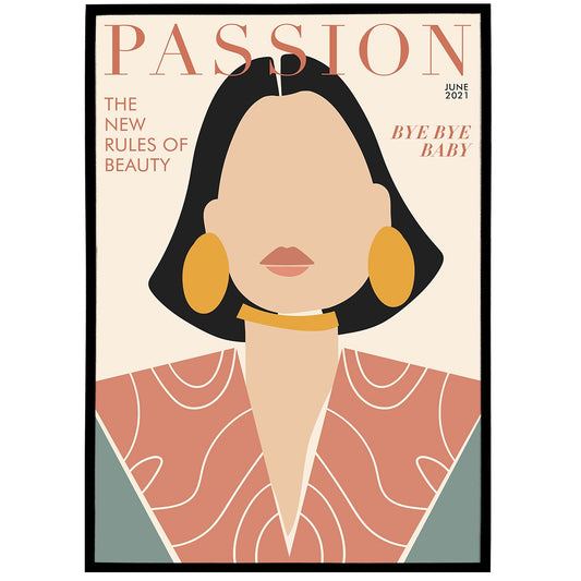 Woman's Passion Cover Poster