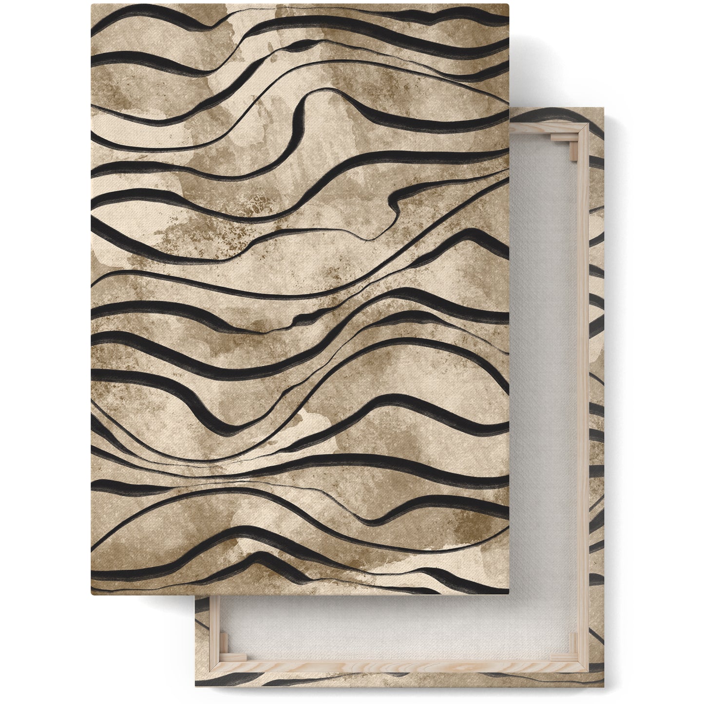 Abstract Animal Pattern Canvas Print