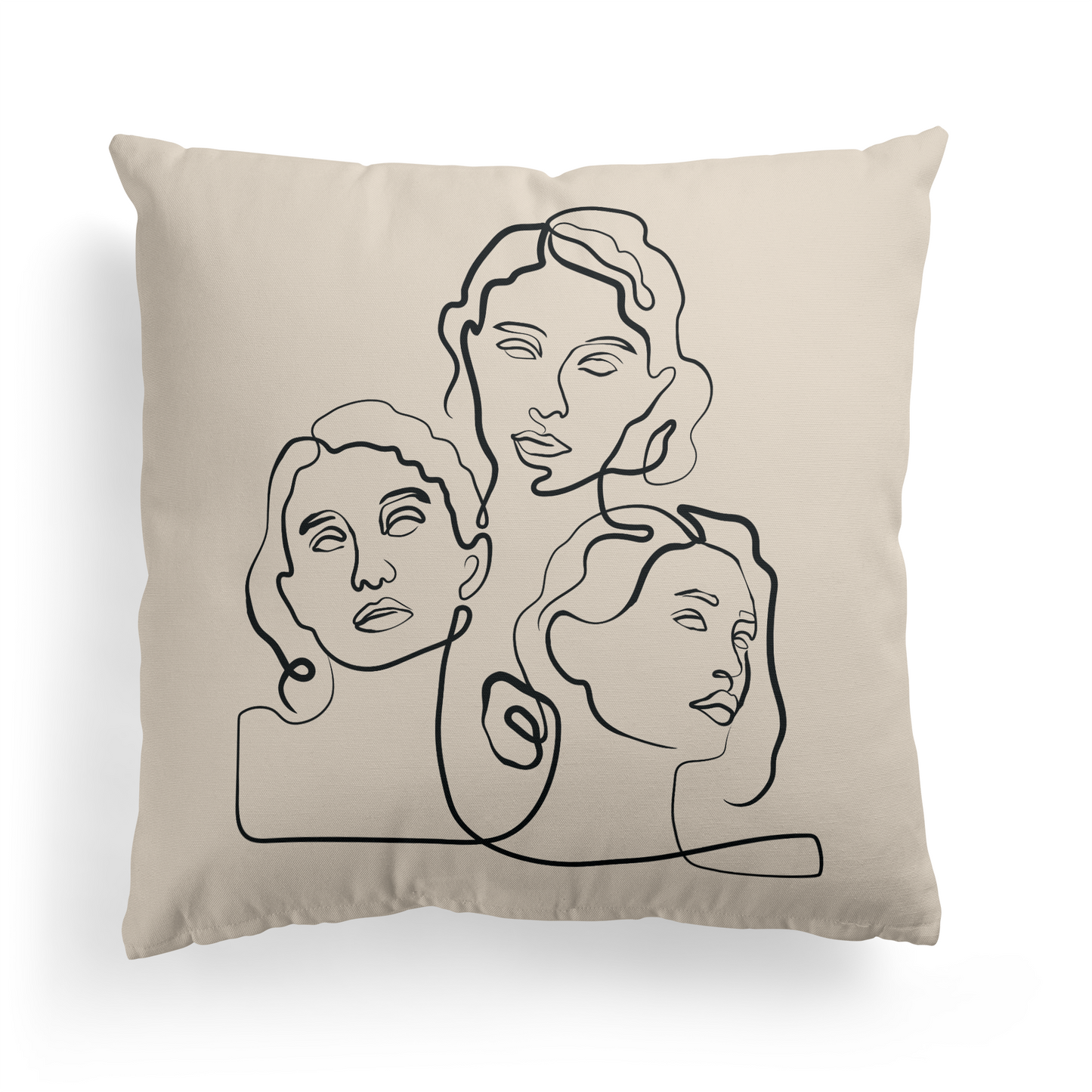 Les Demoiselles d'Avignon Throw Pillow