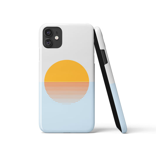 Sunrise Blue iPhone Case