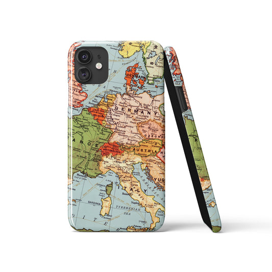 Old Europe Maps iPhone Case