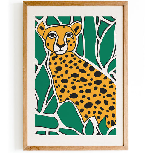 Jungle Cheetah Poster