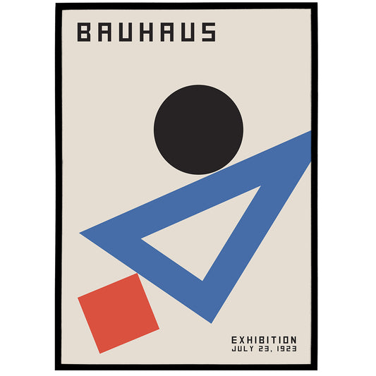 Minimalist Bauhaus Poster