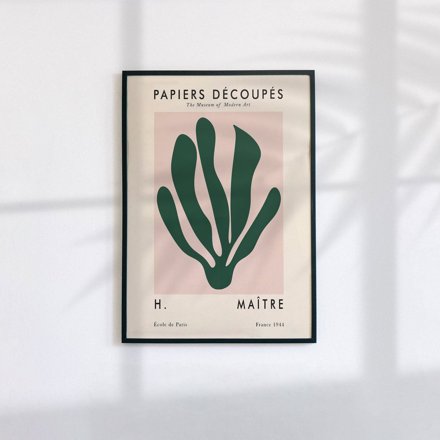 Cut-Outs Nature Inspired Poster