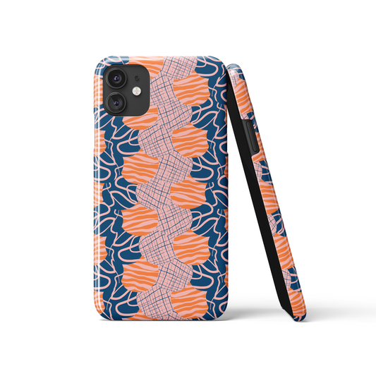Abstract Modern Pattern iPhone Case