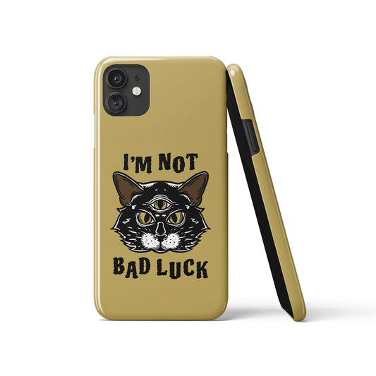 I'm Not Bad Luck, Black Cat iPhone Case