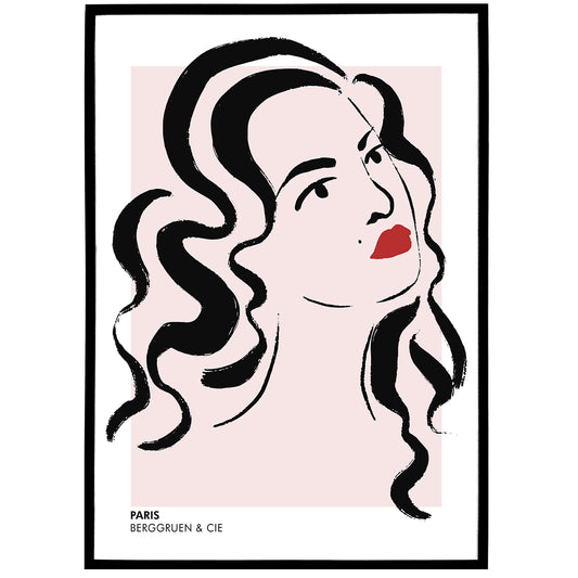 Berggruen & Cie, Paris Woman Poster