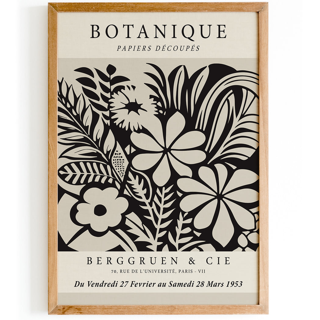 Botanical Beige Poster