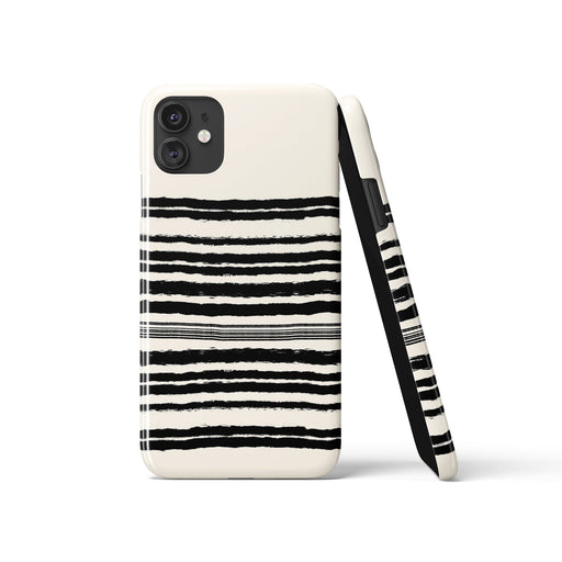 Black Stripes iPhone Case