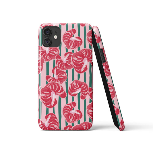 Anthurium Flowers iPhone Case