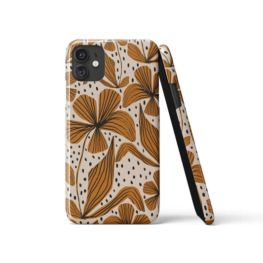 Hand Painted Floral Boho Art iPhone Case