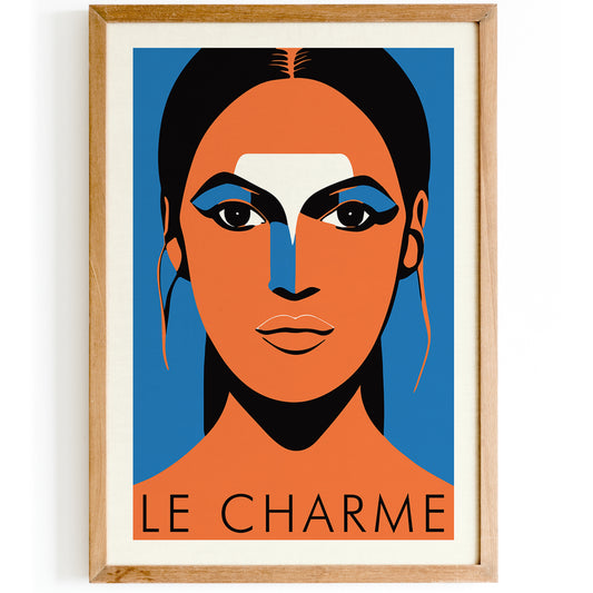 Le Charme Magazine Cover Poster