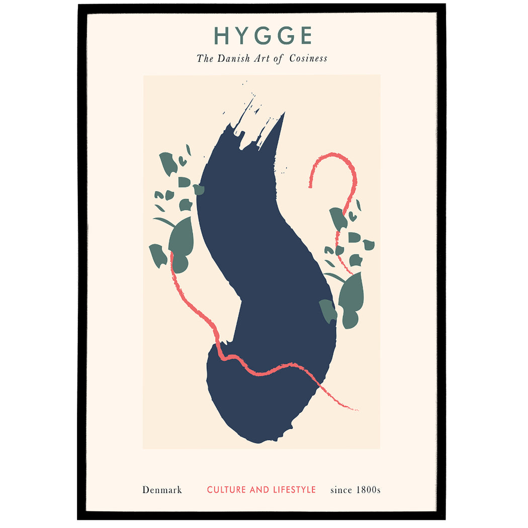 Hygge - Scandinavian Ink Poster