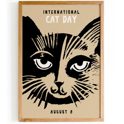 International Cat Day Poster