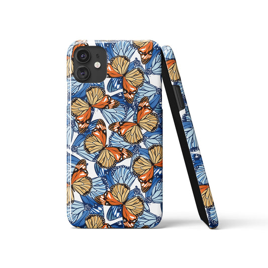 Butterflies Nature Lover Pattern iPhone Case