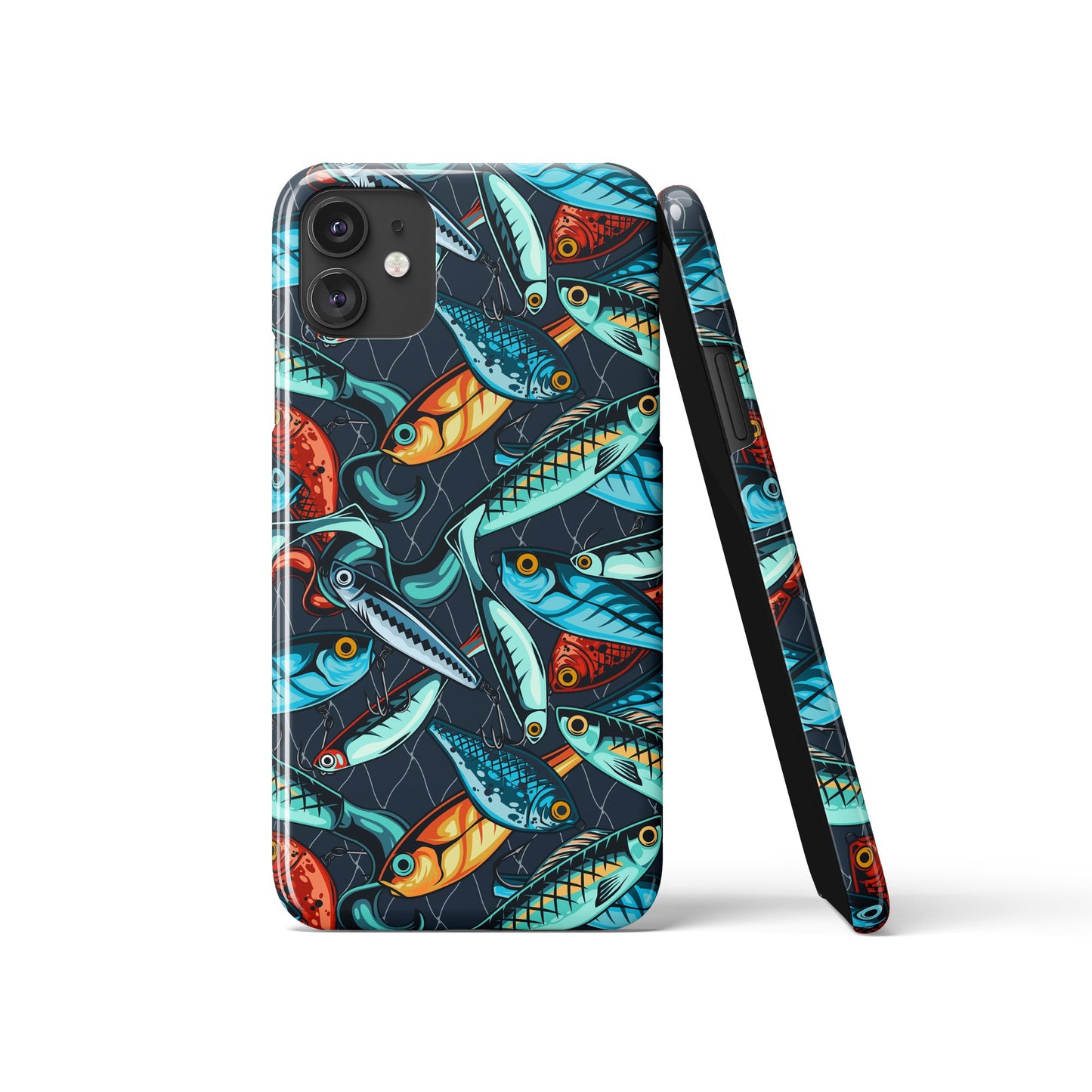 For Men Blue iPhone Case