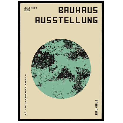 Bauhaus Ausstellung Earth Poster