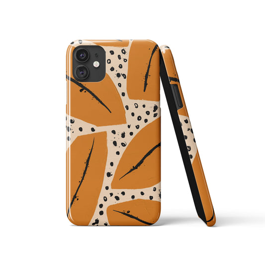 Abstract Modern Botanical iPhone Case