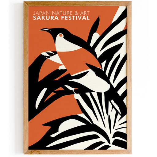 Sakura Festival Japanese Poster