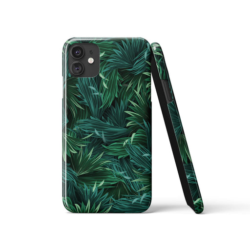 Green Tropical Jungle iPhone Case